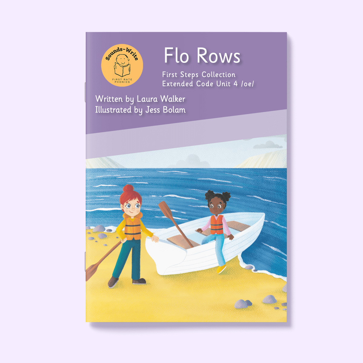 Book cover for 'Flo Rows' First Steps Collection Extended Code Unit 4 /oe/.