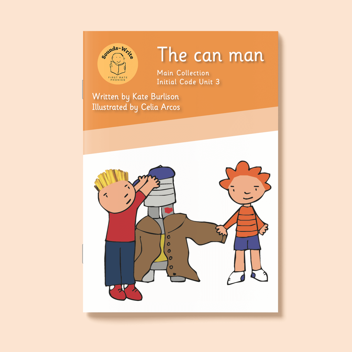 Book cover for 'The Can Man' Main Collection Initial Code Unit 3.