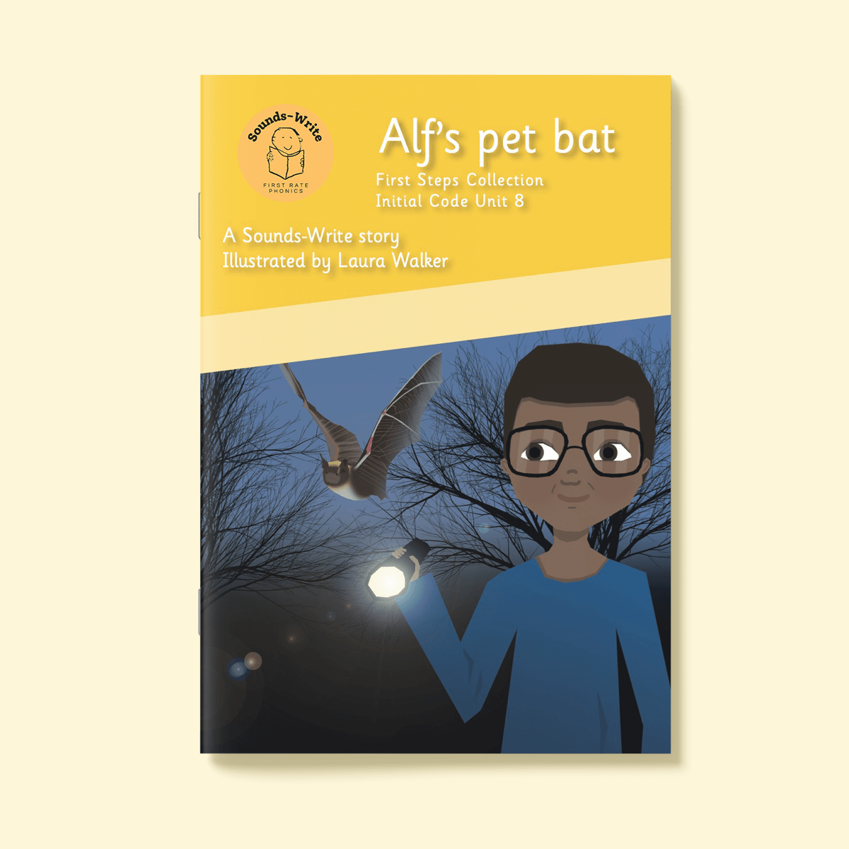 Book cover for 'Ali's Pet Bat' First Steps Collection Initial Code Unit 8.