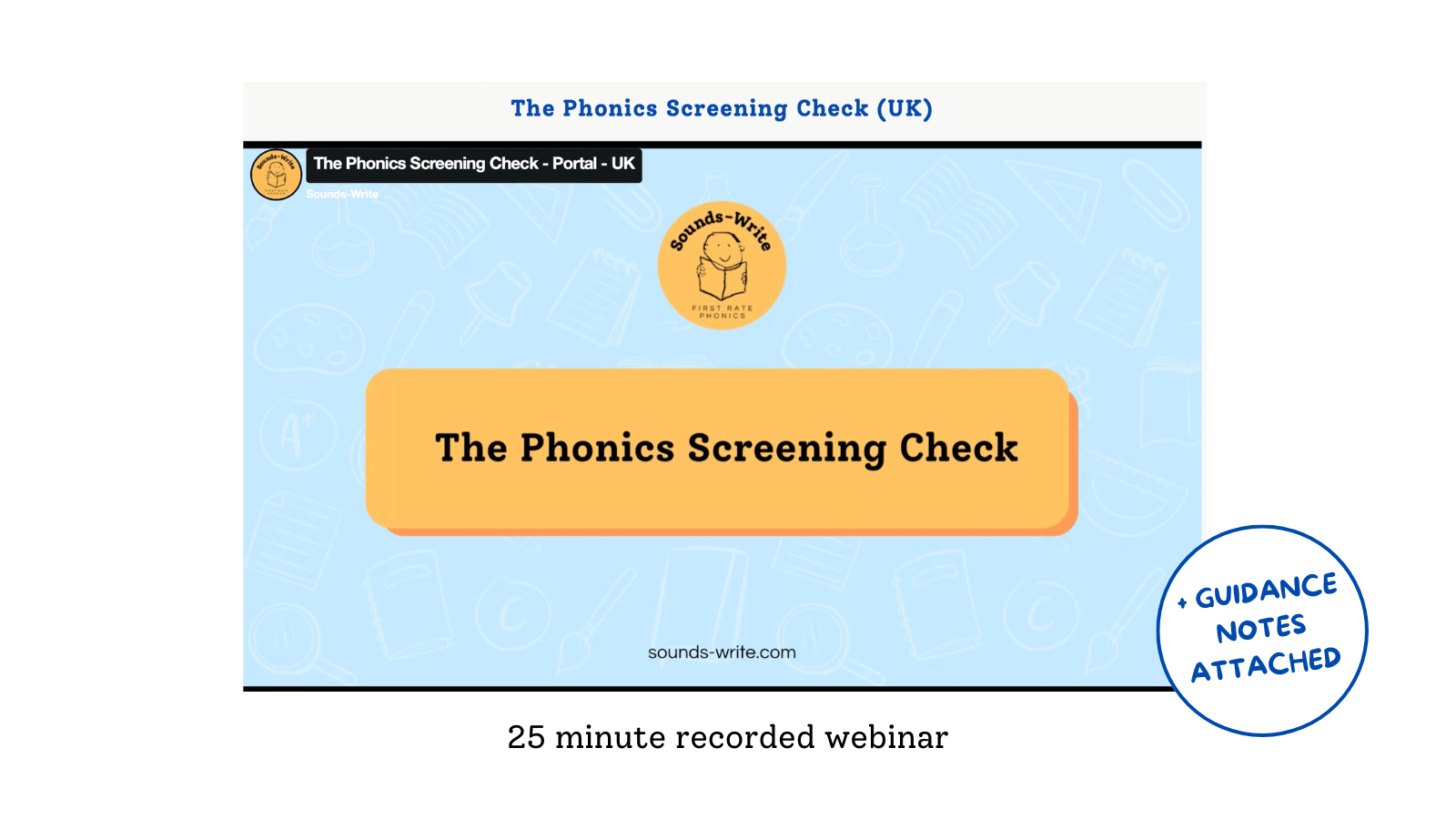 Webinar infographic Webinar and guidance materials available in the portal