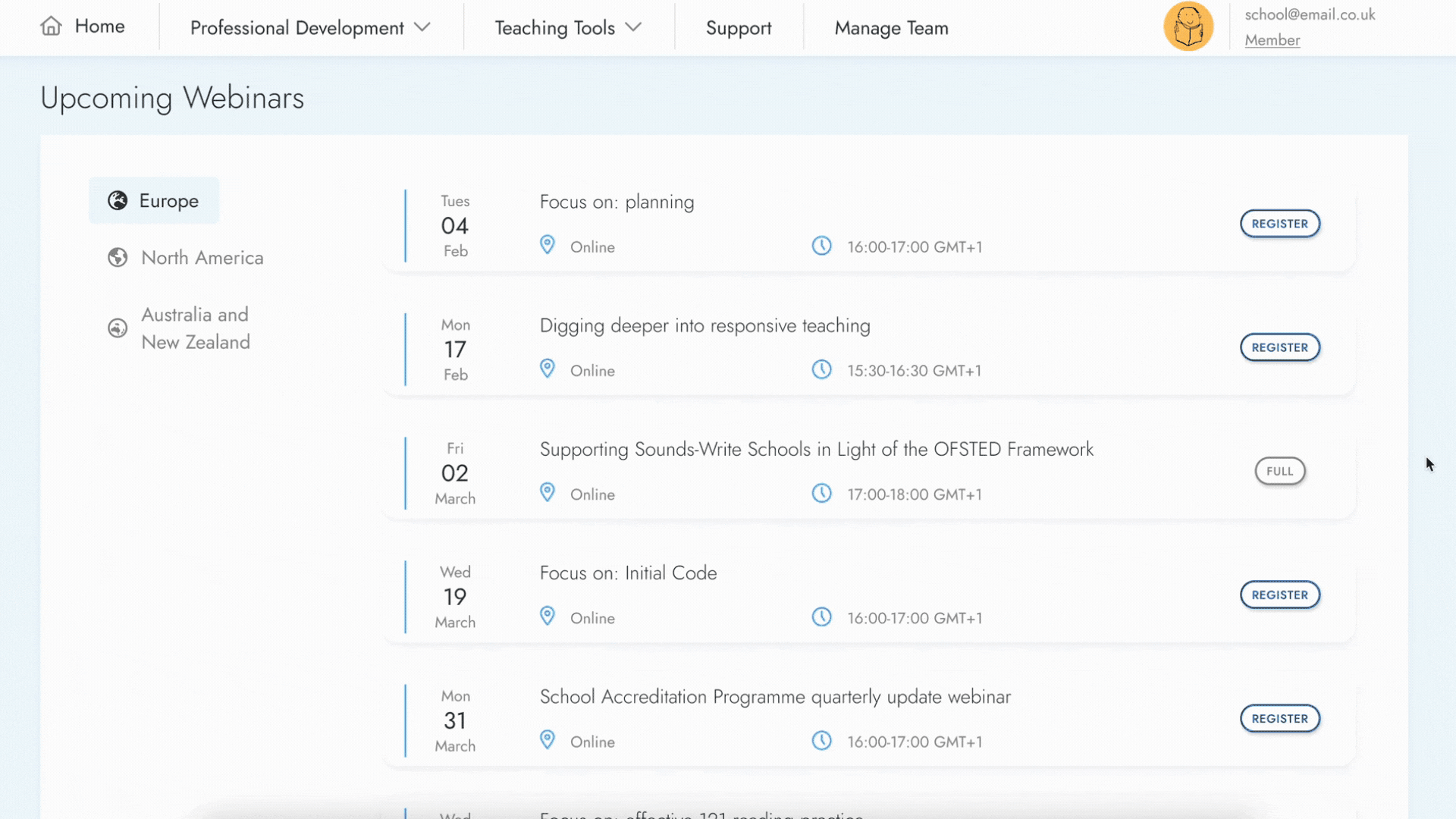 Webinar demo