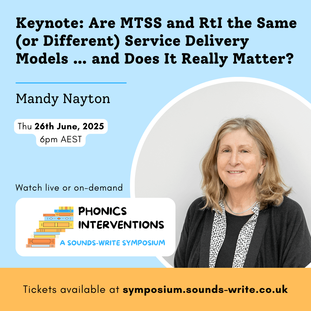 Mandy Nayton Symposium 2025 difference between MTSS and RtI