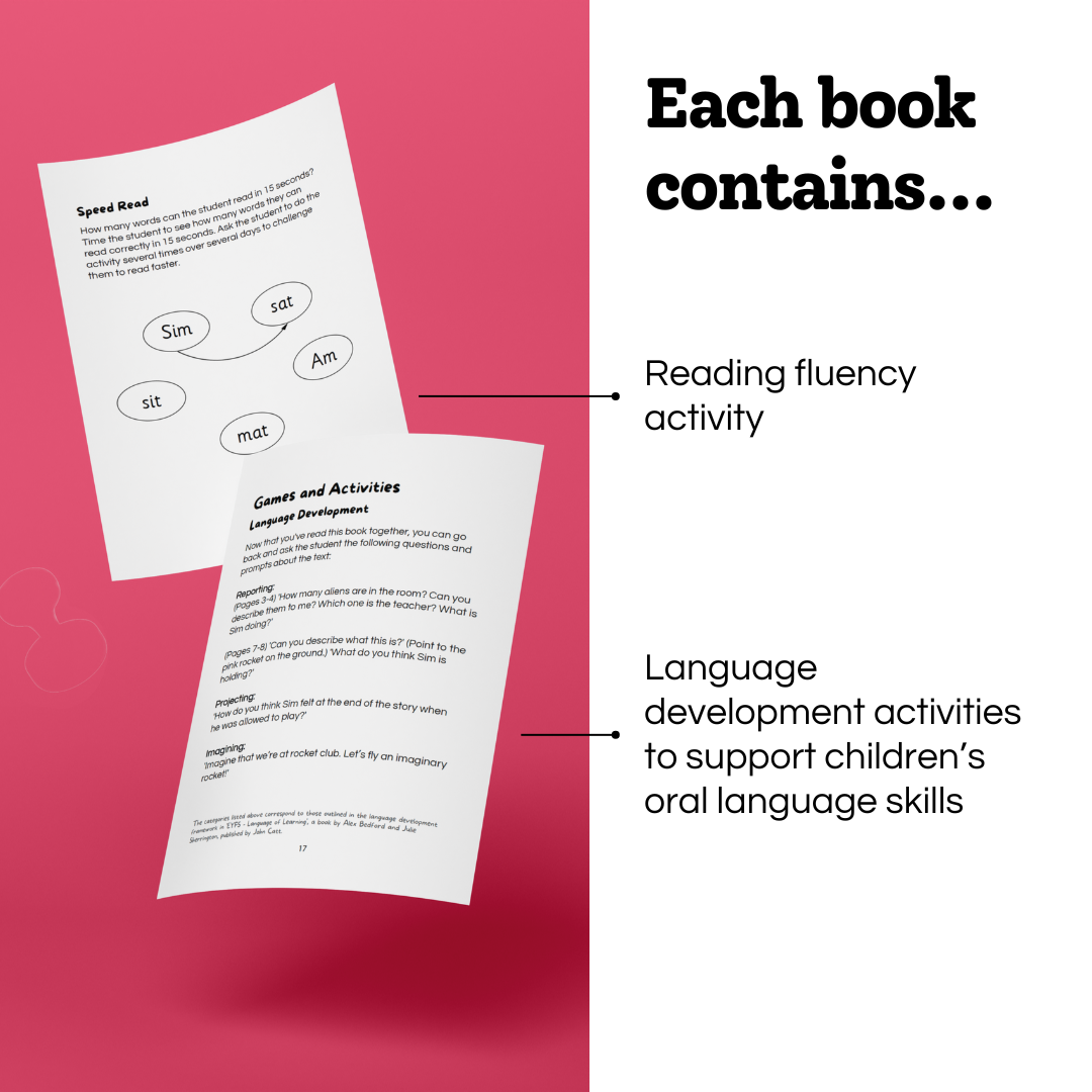 Reading fluency activity Language development activities to support children’s oral language skills