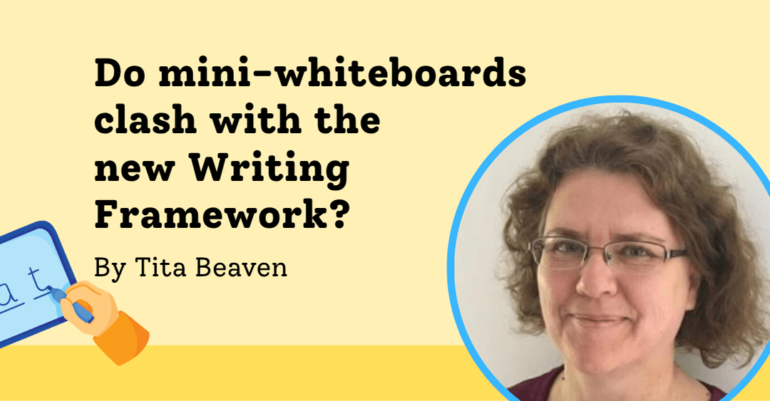 Do mini-whiteboards clash with the new Writing Framework?
