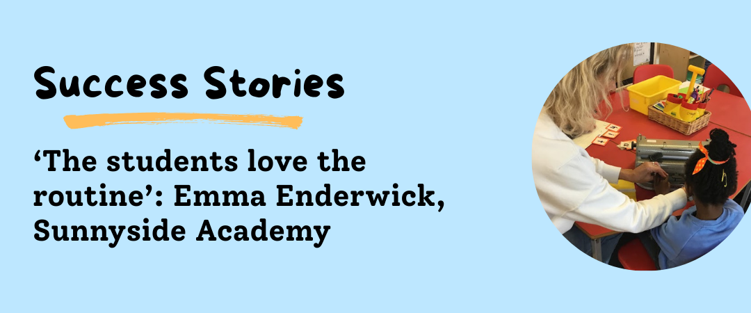 ‘The students love the routine’: Emma Enderwick, Sunnyside Academy